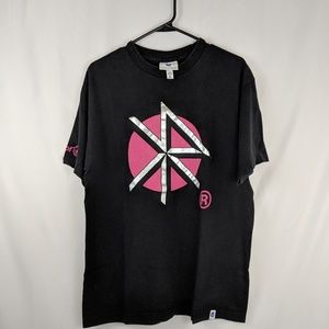 Kid Robot men's large black T-shirt logo